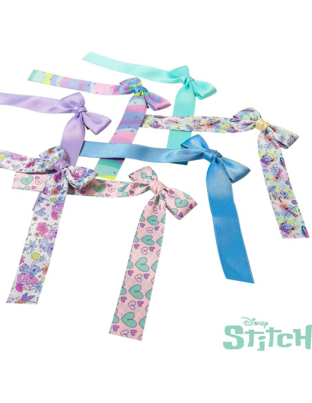 Conjunto de Lazos de Cola Larga LUV HER para Niñas - 7 Clips de Cocodrilo Conjunto de Lazos de Cola Larga LUV HER para Niñas - 7 Clips de Cocodrilo