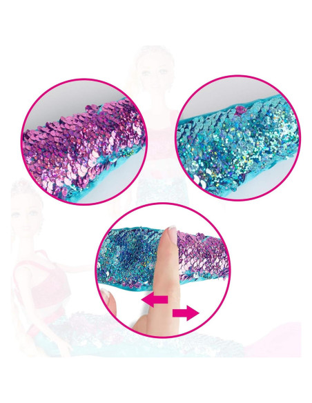 Conjunto de Juguete Muñeca Sirena Bettina 30 cm y Delfín Conjunto de Juguete Muñeca Sirena Bettina 30 cm y Delfín