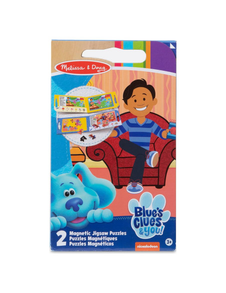 Rompecabezas Magnéticos Portátiles Melissa & Doug - Blue's Clues Rompecabezas Magnéticos Portátiles Melissa & Doug - Blue's Clues