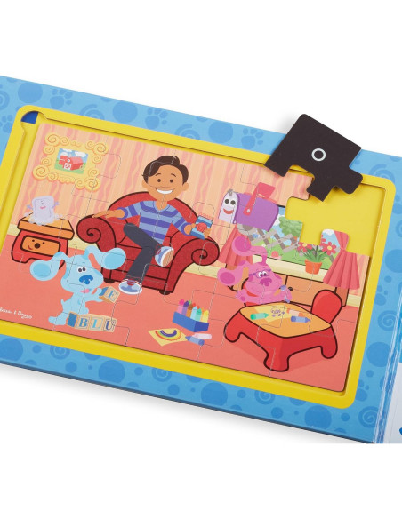 Rompecabezas Magnéticos Portátiles Melissa & Doug - Blue's Clues Rompecabezas Magnéticos Portátiles Melissa & Doug - Blue's Clues