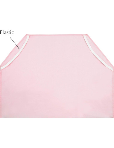 Sábanas de cuna microfibra American Baby Company rosa 58.4x101.6cm