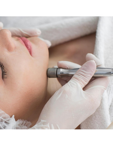 Kit Dermabrasión Diamante Elitzia 3 Varitas 9 Cabezas Aluminio