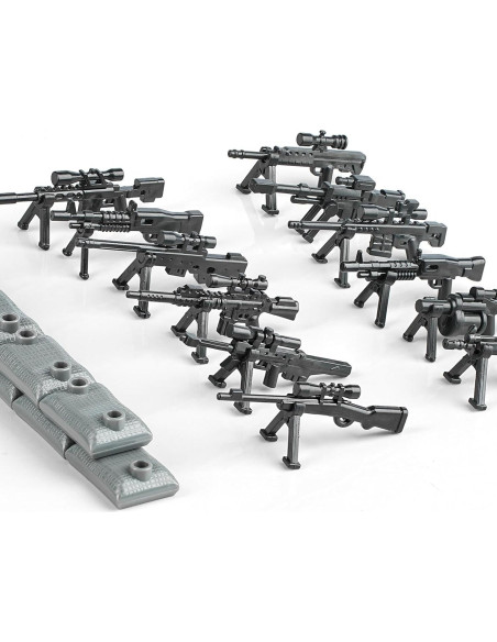 Juego de Construcción de Armas SWAT Hayder - 228 Piezas Juego de Construcción de Armas SWAT Hayder - 228 Piezas