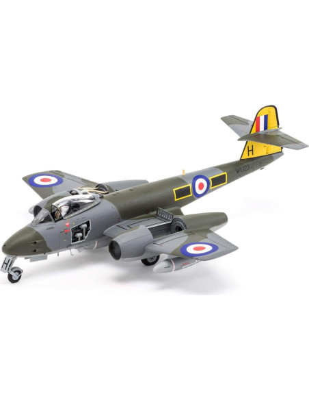 Kit de Modelo de Aviación Militar Airfix Gloster Meteor F8 1:48 Kit de Modelo de Aviación Militar Airfix Gloster Meteor F8 1:48
