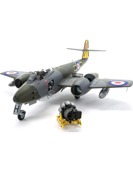 Kit de Modelo de Aviación Militar Airfix Gloster Meteor F8 1:48 Kit de Modelo de Aviación Militar Airfix Gloster Meteor F8 1:48