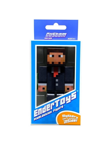 Figura de Acción Pixel EnderToys 10.16 cm con Accesorios