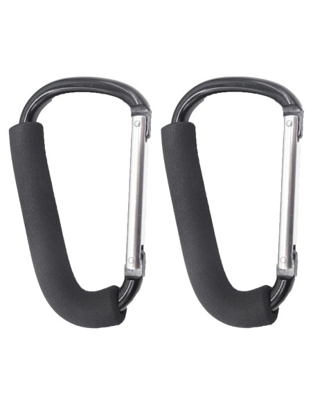 Ganchos para Cochecito PandaEar 2 Piezas 16 cm Alta Resistencia Ganchos para Cochecito PandaEar 2 Piezas 16 cm Alta Resistencia