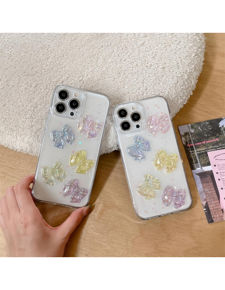 Funda de teléfono YTanzing Lazo 3D para iPhone 14 Pro Max Funda de teléfono YTanzing Lazo 3D para iPhone 14 Pro Max