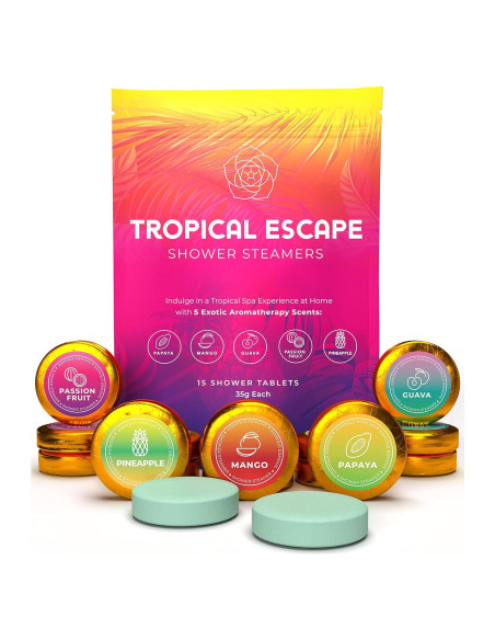 Bolsitas de Vapor de Ducha Aromaterapia Envy Prime 15-Pack Bolsitas de Vapor de Ducha Aromaterapia Envy Prime 15-Pack