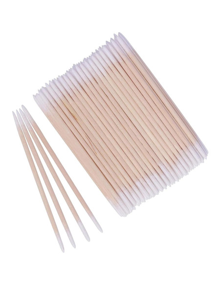 1000 Bastones de Algodón Doble Cara Qundaoily para Maquillaje 1000 Bastones de Algodón Doble Cara Qundaoily para Maquillaje