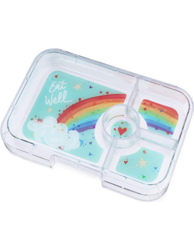 Yumbox Tapas Bento Box Rosa Capri 4 Compartimentos 4.2 Tazas