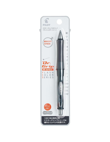 Lápiz Mecánico Pilot Dr. Grip Shaker 0.5 mm Color Negro