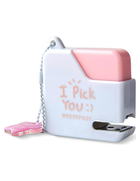 Mini Grapadora TECHPLUS Rosa con 40 Grapas - Compacta y Lindo Diseño Mini Grapadora TECHPLUS Rosa con 40 Grapas - Compacta y Lindo Diseño