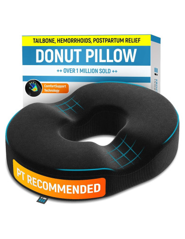 Almohada Donut Ergonomic Innovations para Alivio de Coxis 44.5x35.6cm