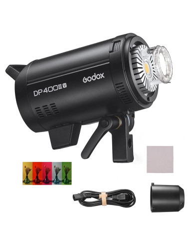 Flash de Estudio Godox DP400III-V 400Ws GN87 5600K Inalámbrico
