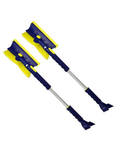 Cepillo de Nieve Extensible Michelin 34-49" (86-124 cm) 2 Paquete Cepillo de Nieve Extensible Michelin 34-49" (86-124 cm) 2 Paquete