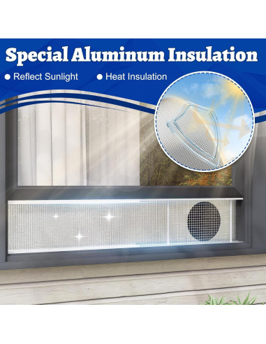 Cubierta de Ventilación Universal Wintcomfort para AC Portátil