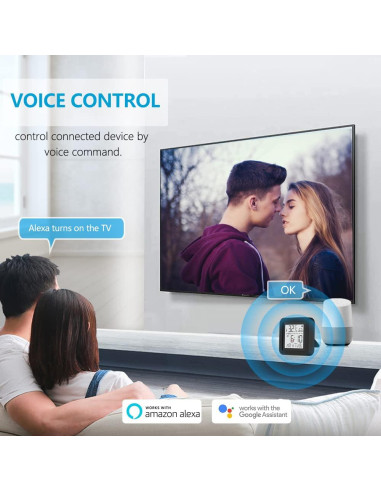 Control Remoto IR WiFi eMylo con Sensor de Temperatura y Humedad