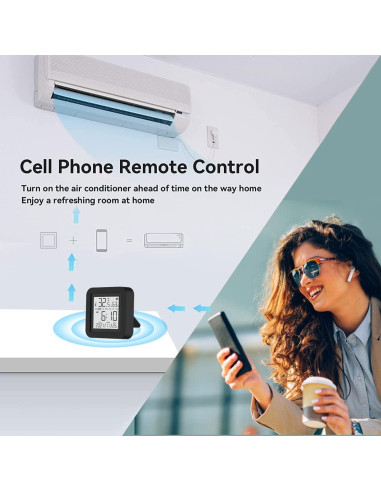 Control Remoto IR WiFi eMylo con Sensor de Temperatura y Humedad