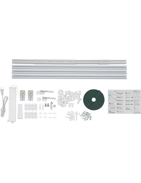 Cortinas Motorizadas LIECARYAM 4.2m Control Remoto y Voz Cortinas Motorizadas LIECARYAM 4.2m Control Remoto y Voz