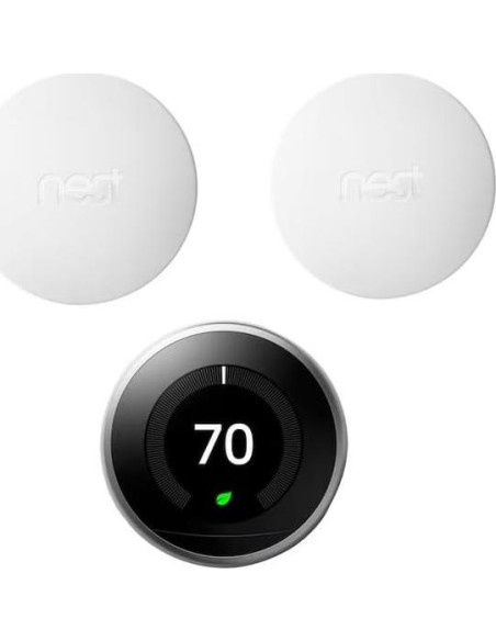 Termostato Programable Wi-Fi Nest 3ra Generación Acero Inoxidable Termostato Programable Wi-Fi Nest 3ra Generación Acero Inoxidable