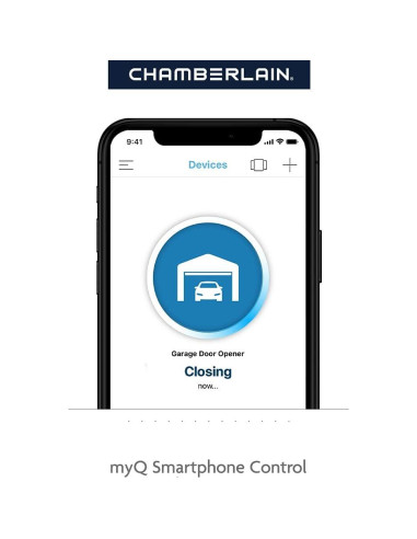 Abridor de puerta de garaje inteligente Chamberlain B4603T, 3/4 HP
