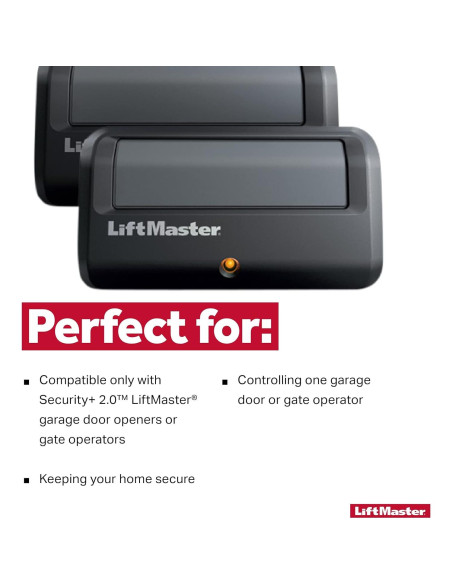 Control Remoto LiftMaster 891LM Security+ 2.0 - Paquete de 2 Control Remoto LiftMaster 891LM Security+ 2.0 - Paquete de 2