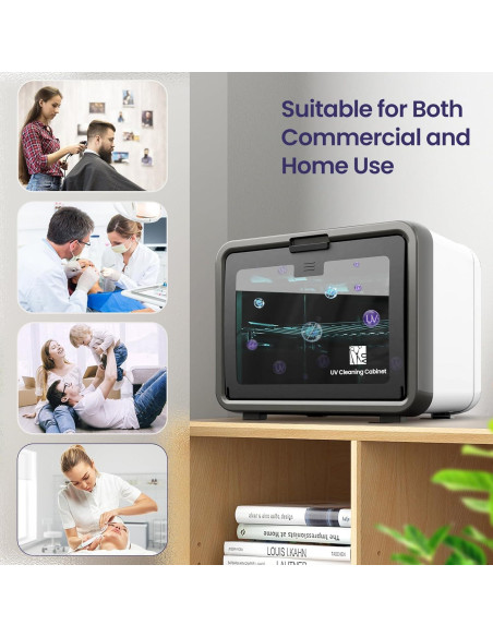 Máquina de Limpieza UV 10L Kingwin con Temporizador y Sensor Máquina de Limpieza UV 10L Kingwin con Temporizador y Sensor