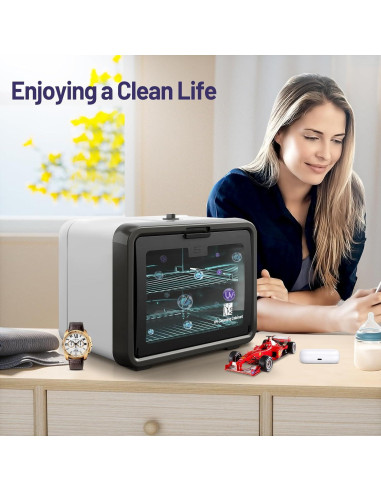 Máquina de Limpieza UV 10L Kingwin con Temporizador y Sensor