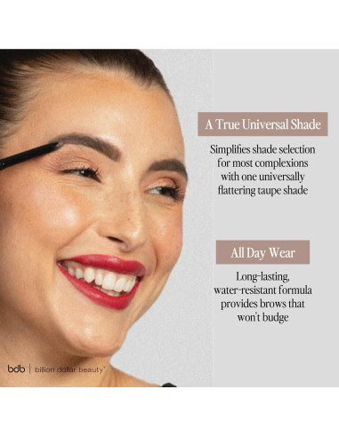 Lápiz de Cejas Universal Billion Dollar Brows - Doble Punta 17.3cm