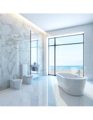 Alfombrilla de Baño Antideslizante Dependable 62.2x34.3cm Turquesa