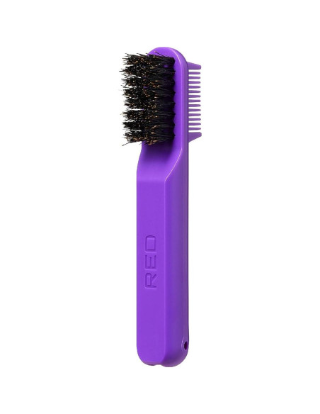 Peine Plegable 2-en-1 Red by Kiss con Cepillo de Bordes Peine Plegable 2-en-1 Red by Kiss con Cepillo de Bordes