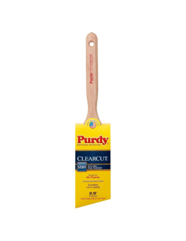 Brocha de Pintura Angular Purdy Clearcut 6.35 cm para Acrílica