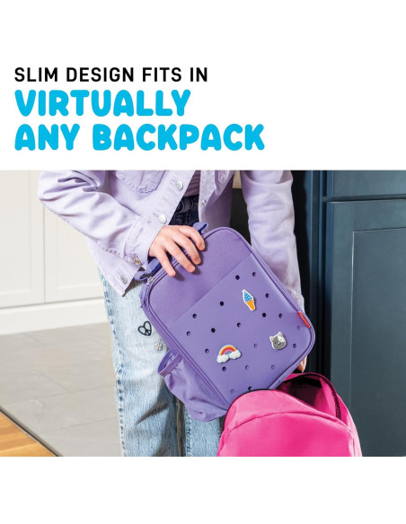 Bolsa de Almuerzo Térmica Fit & Fresh para Niños Púrpura Bolsa de Almuerzo Térmica Fit & Fresh para Niños Púrpura