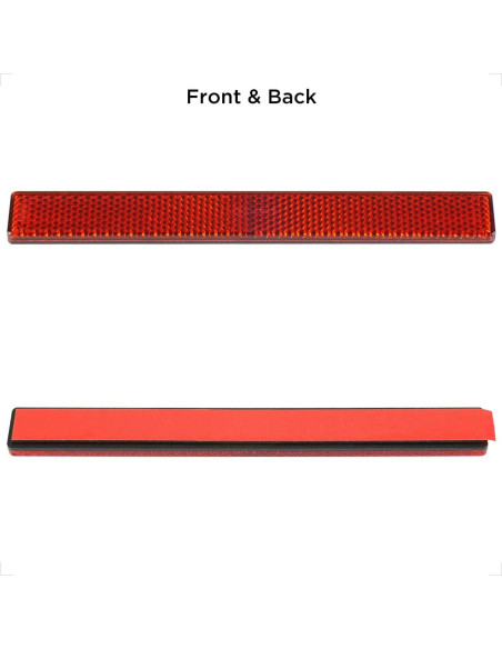 Reflectores Rojos Evermotor WA08327 para Motocicleta (2 pcs) Reflectores Rojos Evermotor WA08327 para Motocicleta (2 pcs)
