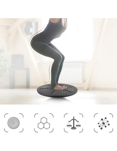Tablero de Equilibrio Leapiture Púrpura 150kg para Fitness