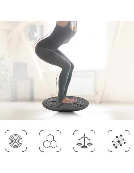 Tablero de Equilibrio Leapiture Púrpura 150kg para Fitness Tablero de Equilibrio Leapiture Púrpura 150kg para Fitness