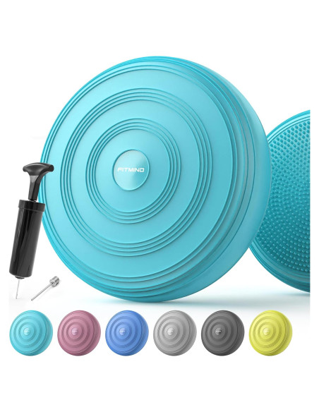 Cojín Inflable Antideslizante FITMIND 33cm para Postura y Fitness Cojín Inflable Antideslizante FITMIND 33cm para Postura y Fitness