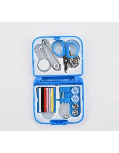 Kit de Costura Portátil SYBL - 3 Paquetes con Hilos y Tijeras Kit de Costura Portátil SYBL - 3 Paquetes con Hilos y Tijeras