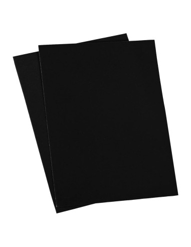 Parches de Ropa Autoadhesivos MECCANIXITY Terciopelo Negro 15x20cm