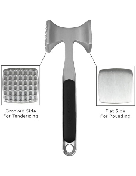 Mallet Ablandador de Carne DSKK - Acero Inoxidable 304 - 26.7 cm Mallet Ablandador de Carne DSKK - Acero Inoxidable 304 - 26.7 cm