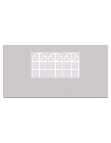 Panel Lateral para Gazebo Strong Camel 3.96x1.95m Blanco
