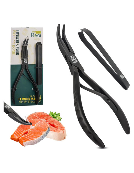 Pinzas de Huesos de Pescado RRAYS - Acero Inoxidable, Pequeñas Pinzas de Huesos de Pescado RRAYS - Acero Inoxidable, Pequeñas