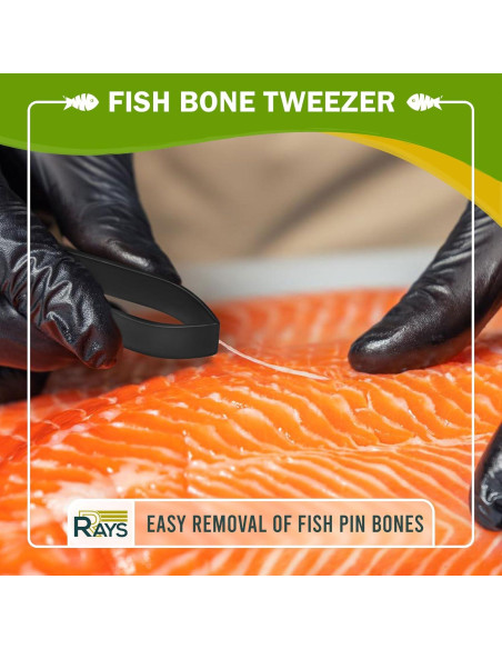 Pinzas de Huesos de Pescado RRAYS - Acero Inoxidable, Pequeñas Pinzas de Huesos de Pescado RRAYS - Acero Inoxidable, Pequeñas