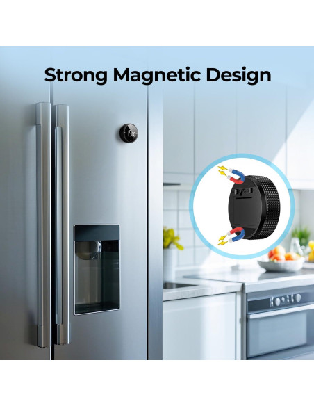 Temporizador Magnético Recargable Allbean 800mAh Pantalla LED Temporizador Magnético Recargable Allbean 800mAh Pantalla LED