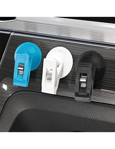 Clip de Billetes con Ventosa BELOMI 2 Pcs Negro Clip de Billetes con Ventosa BELOMI 2 Pcs Negro