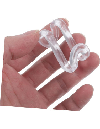 Ganchos Conectores para Perchas SOLUSTRE 60pcs Ahorra Espacio