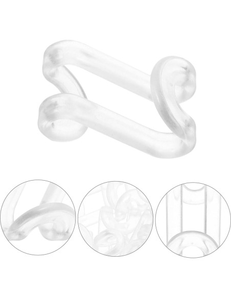 Ganchos Conectores para Perchas SOLUSTRE 60pcs Ahorra Espacio Ganchos Conectores para Perchas SOLUSTRE 60pcs Ahorra Espacio