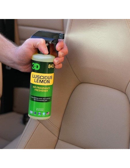 Ambientador de Auto 3D Car Care 16oz Limón Fresco Ambientador de Auto 3D Car Care 16oz Limón Fresco