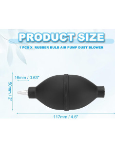 Blower de Aire PATIKIL para Limpieza de Lentes y Sensores 2